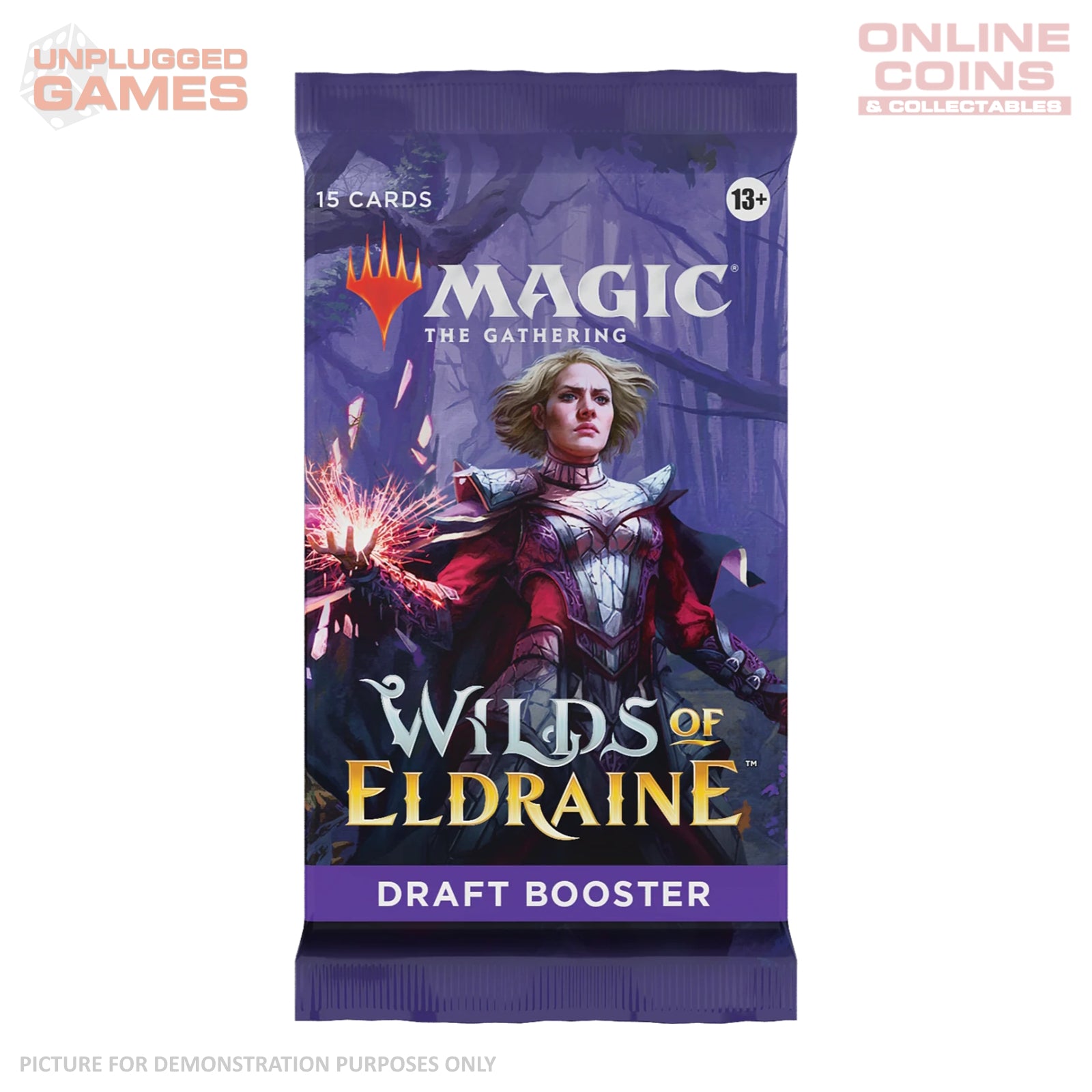 Magic The Gathering Wilds of Eldraine DRAFT Booster PACK